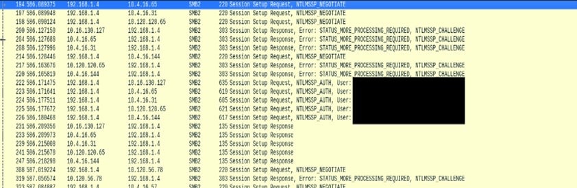 Figure 2 : Identifiants des victimes observés pendant l'exécution du ransomware dans un environnement sandbox isolé